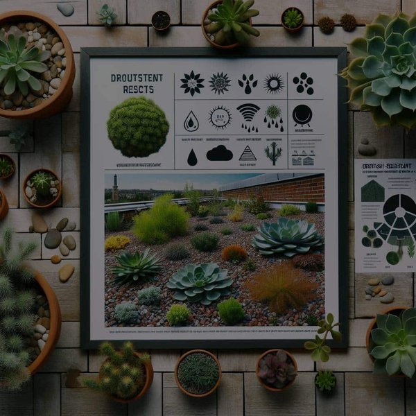 Quelles sont les meilleures plantes pour un toit végétalisé résistant aux sécheresses ?